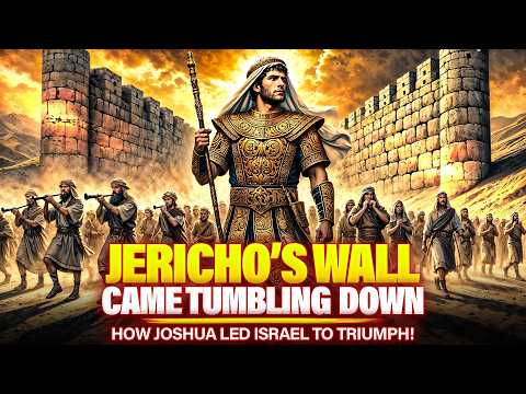 Jericho's Wall Came Tumbling Down: How JOSHUA Led Israel To Triumph | Bible Story