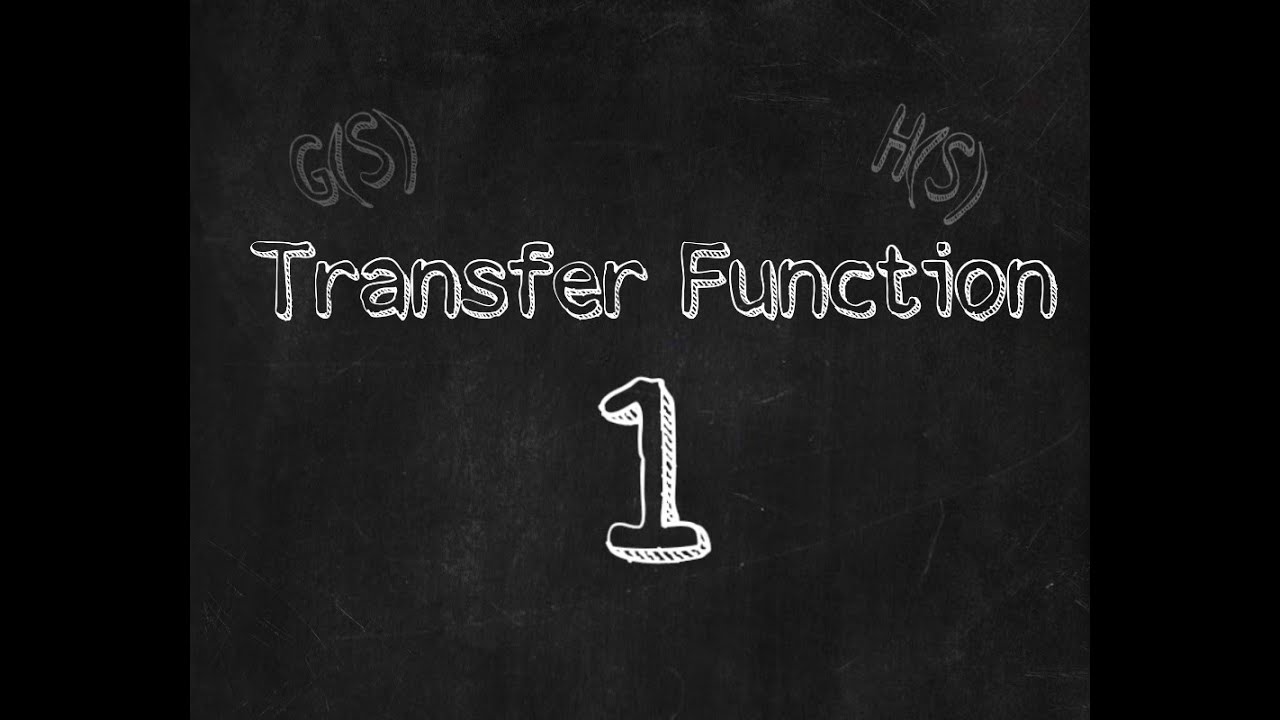 Transfer Function---basics,finding transfer function from a given  circuit#1