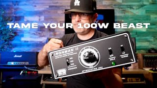 Video thumbnail for Tone King Ironman II - THE Best Attenuator for Tube Amps? by Michael Nielsen - Big Hairy Guitars