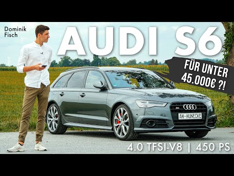 AUDI S6 AVANT (2017) 💥| 450 hp V8 for under €45,000 😱| SOUND, 0-100 km/h, AUTOBAHN | Dominik Fisch