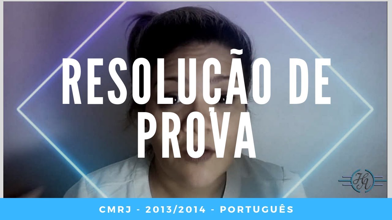 Resolução de prova - CMRJ 2013_2014