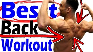 Best BACK WORKOUT at home with dumbbells for MEN | Exercises for mass definition size width v shape