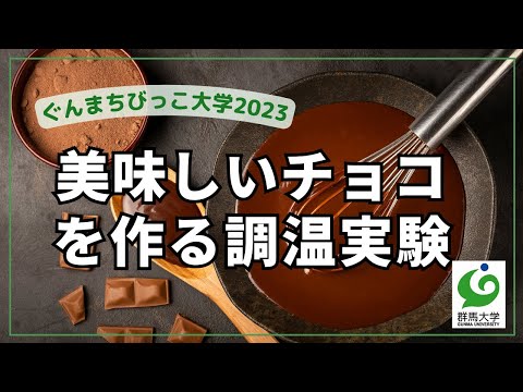 17 美味しいチョコを作る調温実験