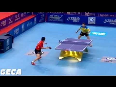 Timo Boll vs Ma Lin[China vs World Team Challenge 2012]