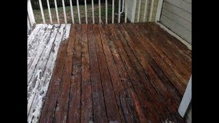 How To Remove Deck Paint to Re-stain Your Deck