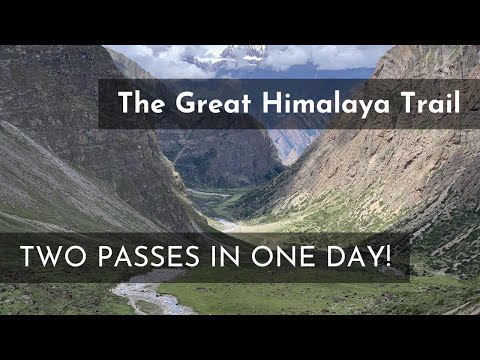 Over Two High Passes: Numa La (5300m) & Baga La (5170m)