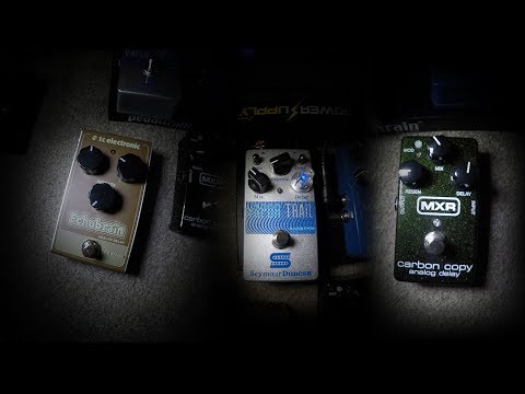 Analog Delay Shootout: Carbon Copy vs. Vapor Trail vs. Echobrain