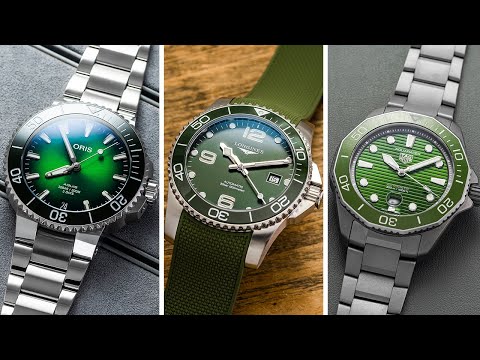 Rolex "Hulk" Alternatives - More Attainable Dive Watches with Green Dials