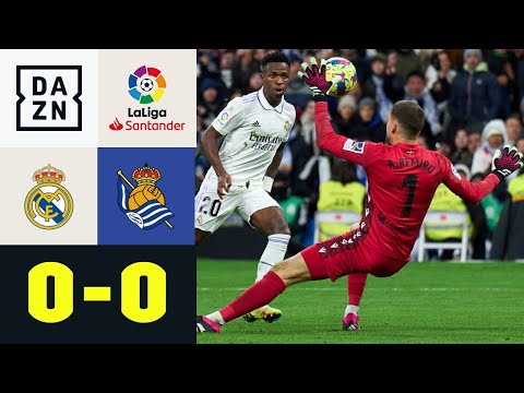 Patzer im Spitzenspiel! Real verzweifelt an Remiro: Real Madrid - Real Sociedad 0:0 | LaLiga | DAZN
