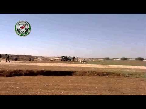 استهداف مقرات النظام برشاش 30 على جبهة الأشرفية في ريف حمص م قبل لواء أسود الإسلام