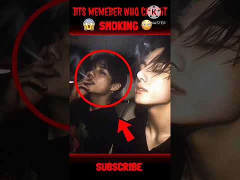 BTS MEMEBERS WHO COUGHT SMOKING 😳 BTS MEMBERS SMOKE🚬 #taehyung #jungkook #jimin #bts #shorts
