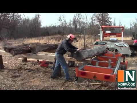 Successful Sawmilling Series - Stacking the Deck - Home-built log loading deck for portable sawmills