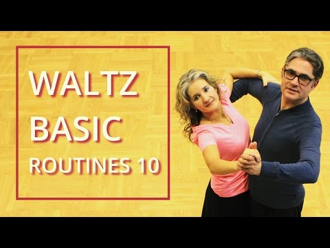 ワルツの踊り方～基本のルーティン10 (How To Dance Waltz - Basic Routines 10)