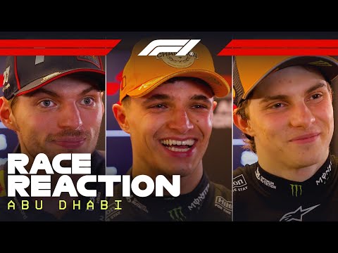 Drivers React To The Race | 2025 Abu Dhabi Grand Prix