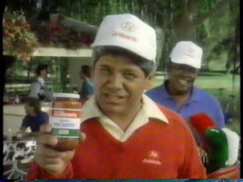 1991 La Victoria Salsa "Lee Trevino" TV Commercial