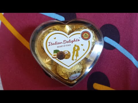 Italian Delights chocolate unboxing - Ferrero Rocher like pack #shorts #trending #viral #food #yt
