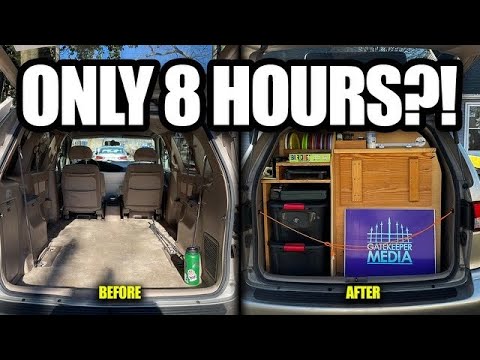 We Build A Camper Van In One Day!