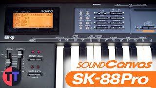 Video thumbnail for Roland SK-88 Pro Sound Canvas Keyboard by Tech Tangents
