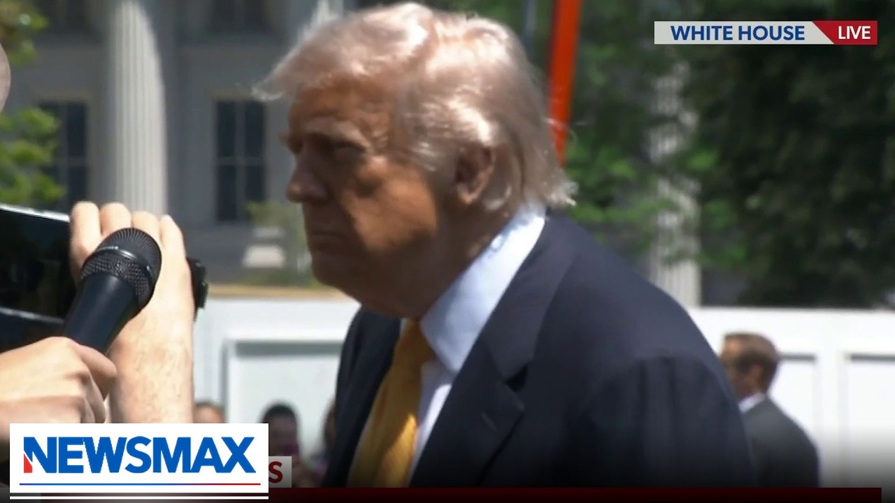 TRUMP to reporter: I doubled size of ballroom, you dumb person