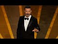 Oscars 2023 Jimmy Kimmel Jokes About Will Smith Slap During Monologue