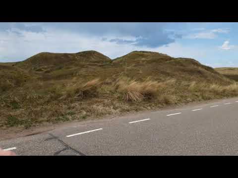 Texel. Fietstocht van 45 minuten hometrainer virtueel fietsen virtual bike ride  Fahrrad