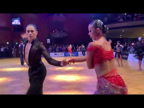 WDSF 2022 GOC Stuttgart - YOUTH - JIVE - Michele Nassimbeni & Lusjana Gjergji
