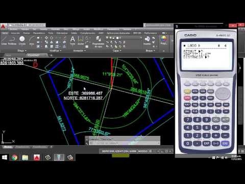 CASIO fx 9860 GII SD -  POLIGONAL POR RADIACION