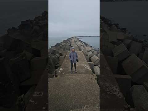 Moles do Puerto de La Paloma Rocha Uruguai. #vivendonaestrada #vanlife #morandonumapajerofull