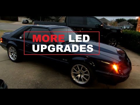 1986 Mustang GT Project - More LED! Update