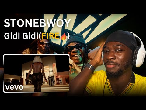 Stonebwoy Gidi Gidi Reaction 😱🔥 THIS SONG IS STRAIGHT FIRE!
