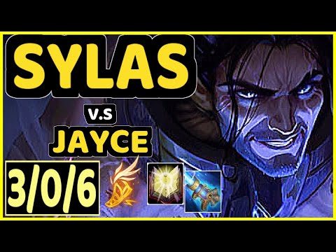 T1 FAKER (SYLAS) vs JAYCE - 3/0/6 KDA MID CHALLENGER GAMEPLAY - KR