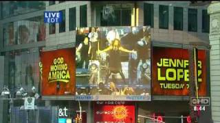 Jennifer Lopez - Hold It Don&#39;t Drop It Live Today Show New York