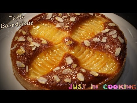 Pear Bourdaloue Tart