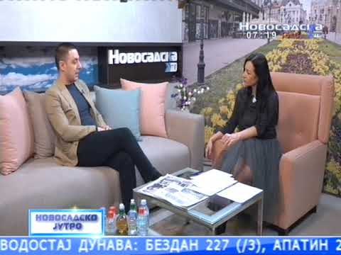 Naš menadžer prodaje Dragan Mitrović na Novosadskoj televiziji