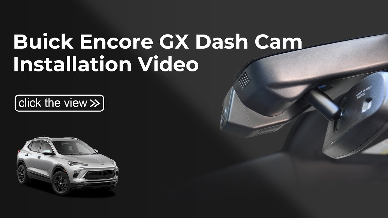 Buick Encore GX 2020-2026 014G | 4K Dash Cam OEM Installation