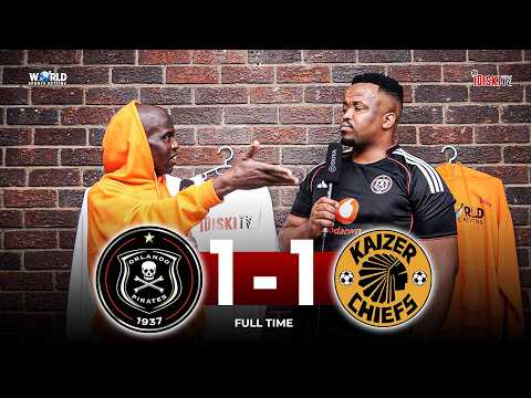 Rele Mofokeng Struggles in the Derby | Orlando Pirates 1-1 Kaizer Chiefs | Junior Khanye