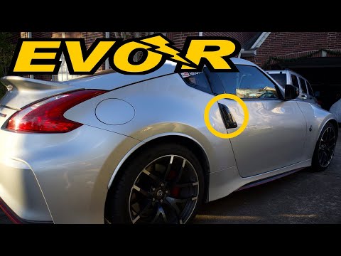EVO-R Carbon Fiber Door Handle Install on my Nissan 370Z Nismo