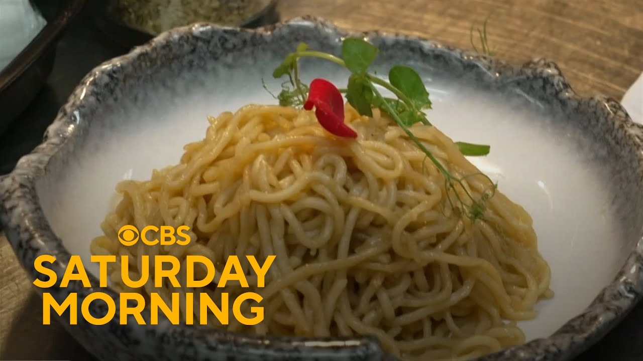 The inspiration behind Crustacean's world-famous garlic noodles