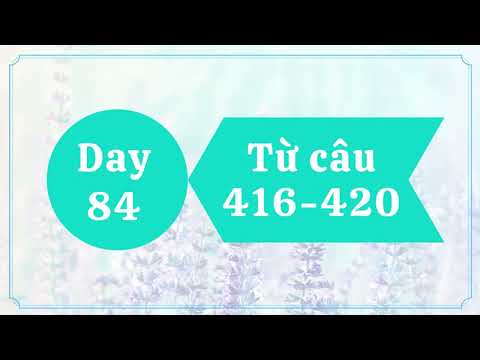 Day 84 từ 416-420 - Luyện đọc Tiếng Anh Daily Life