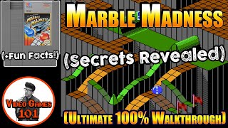 Marble Madness NES Walkthrough | 100% Guide | Video Games 101