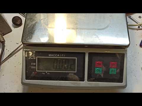 Калибровка весов Мехэлектрон ВЭТ-30-2/5-1С-АБ