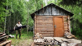 The SHOCKING Condition of This Abandoned Log Cabin Restoration EP. 1