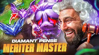 DIAMANT PENSE MERITER MASTER, CE JOUEUR D'AMUMU EST UNE CREME