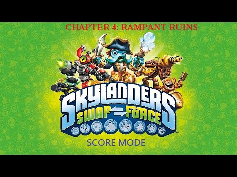 Skylanders Swap Force Chapter 4: Rampant Ruins Score Mode 3 Stars