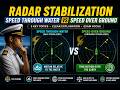 Radar Stabilization SOG STW Speed Over Ground Vs Speed Through Water