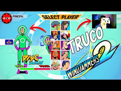 Personaje secreto WINDJAMMERS 2