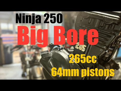 DIY Ninja 250 Big Bore 13.5:1 Motor Build