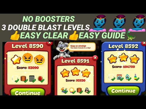 toon blast 3 DOUBLE BLAST LEVELS 8590|8591|8592 🤺✨🦖