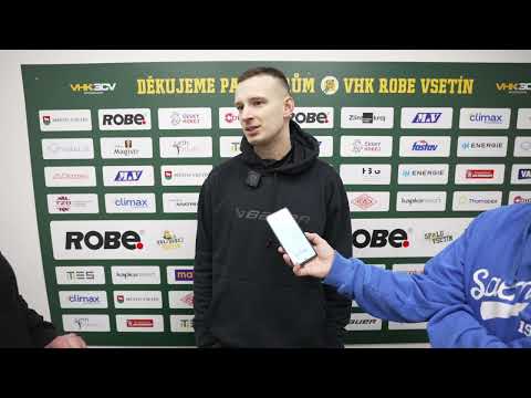 Miroslav Svoboda hodnotí utkání Vsetín - Přerov 5:2