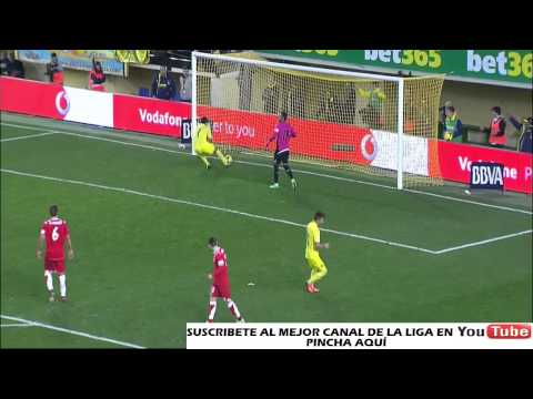Villarreal vs Sevilla 1-2 Gol Perbet Jornada 17 2013/2014 - AllGoalsLFP
